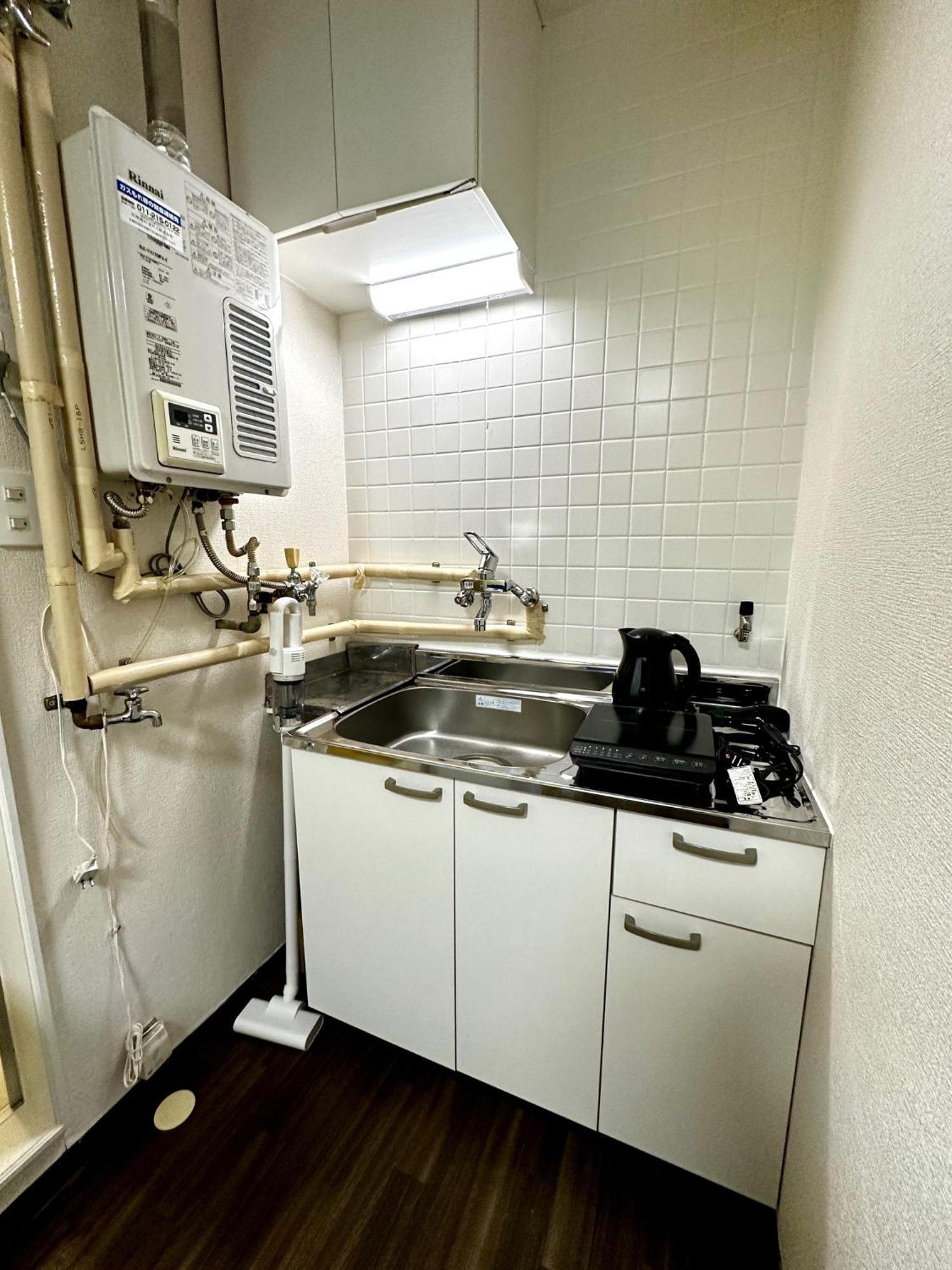 Appartement 2-7ス エアコン完備ネット無料のレトロアパートメント白石駅徒歩圏内 Tsukisappu